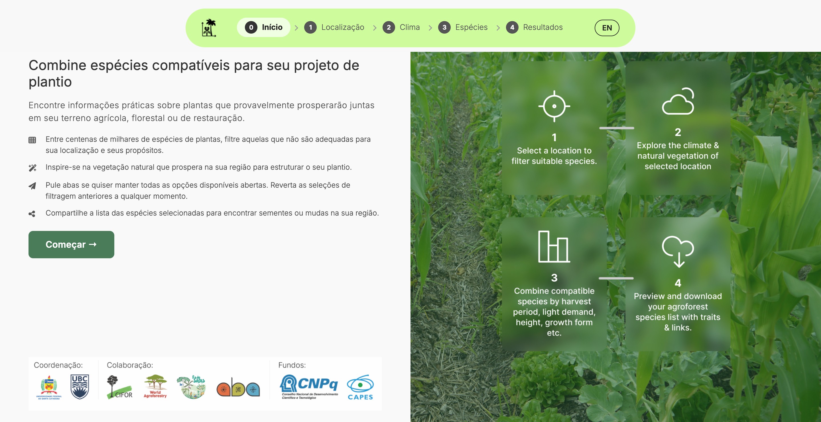 Diversiplant — Landing Page